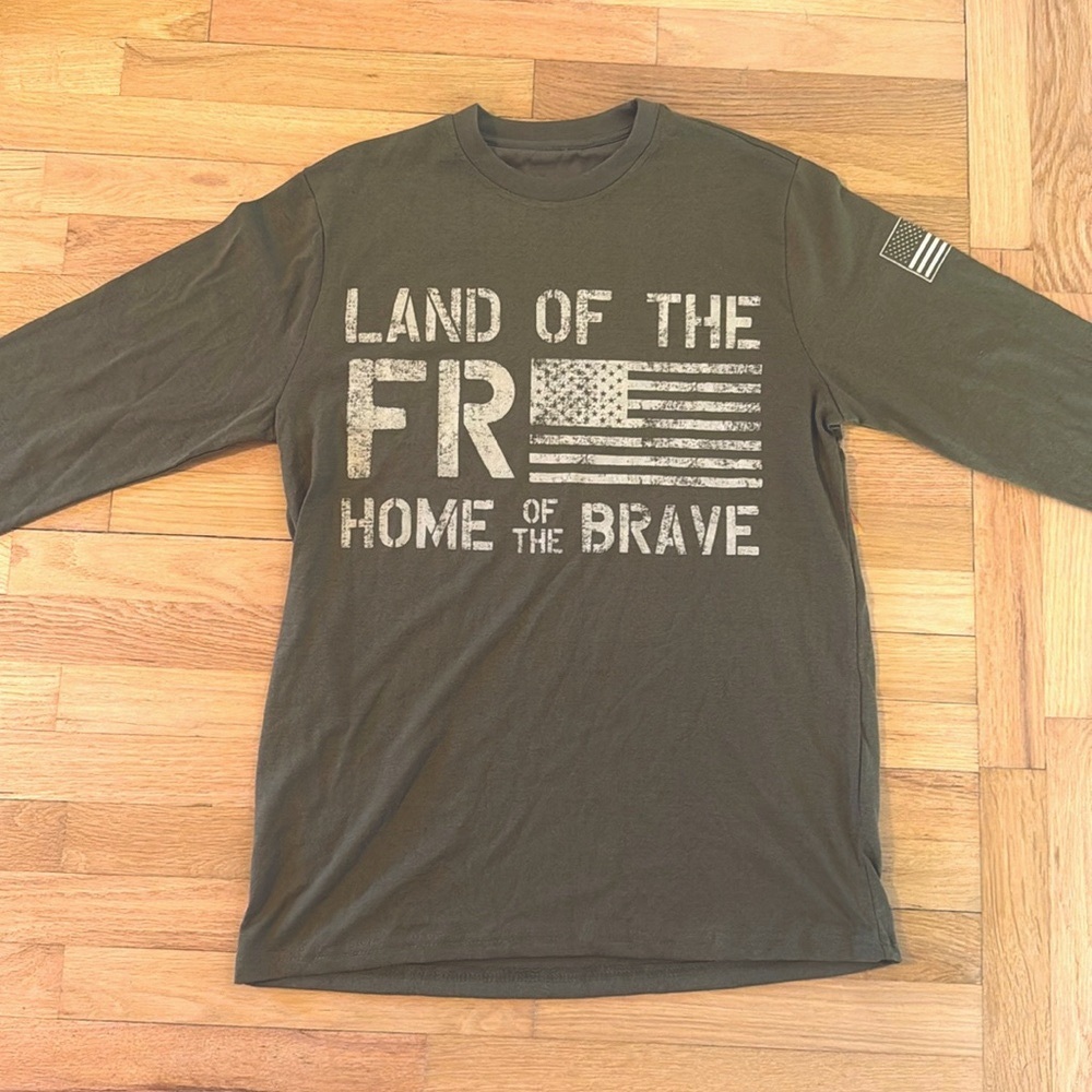 Buckhorn River Long Sleeve Army Green Men’s Shirt